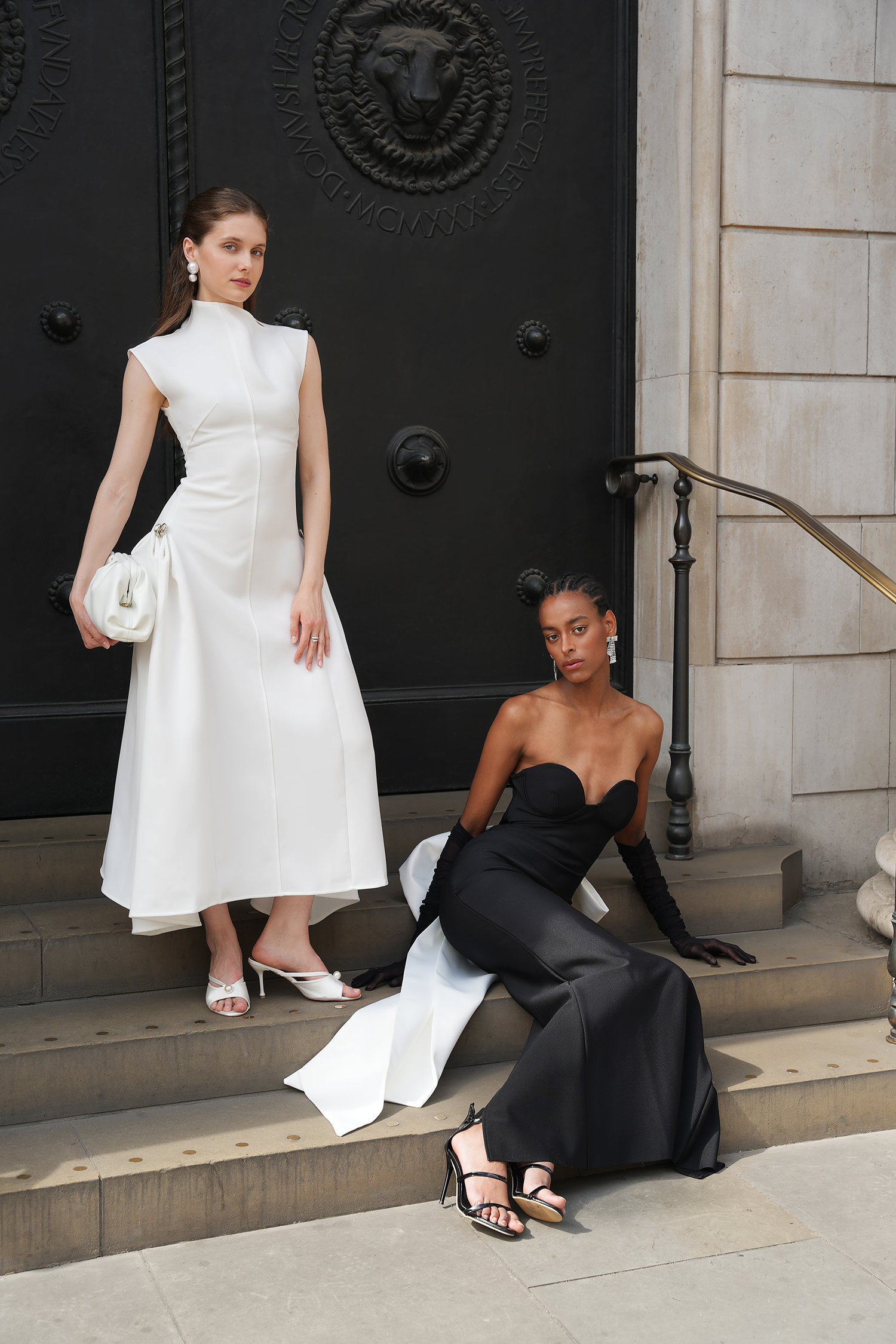 Paca Choker Sleeveless Maxi Dress – Vipbridals