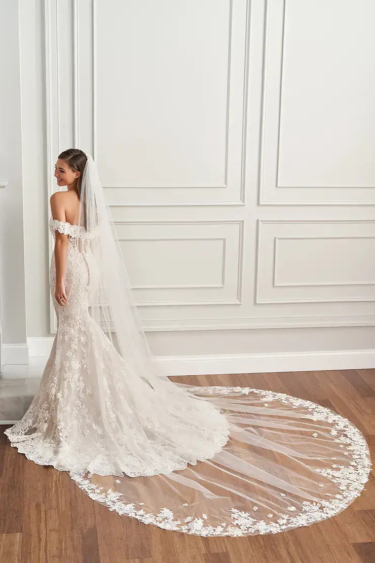 MARTIN THORNBURG MT1401 Flattering Fit and Flare Sweetheart Wedding Dress