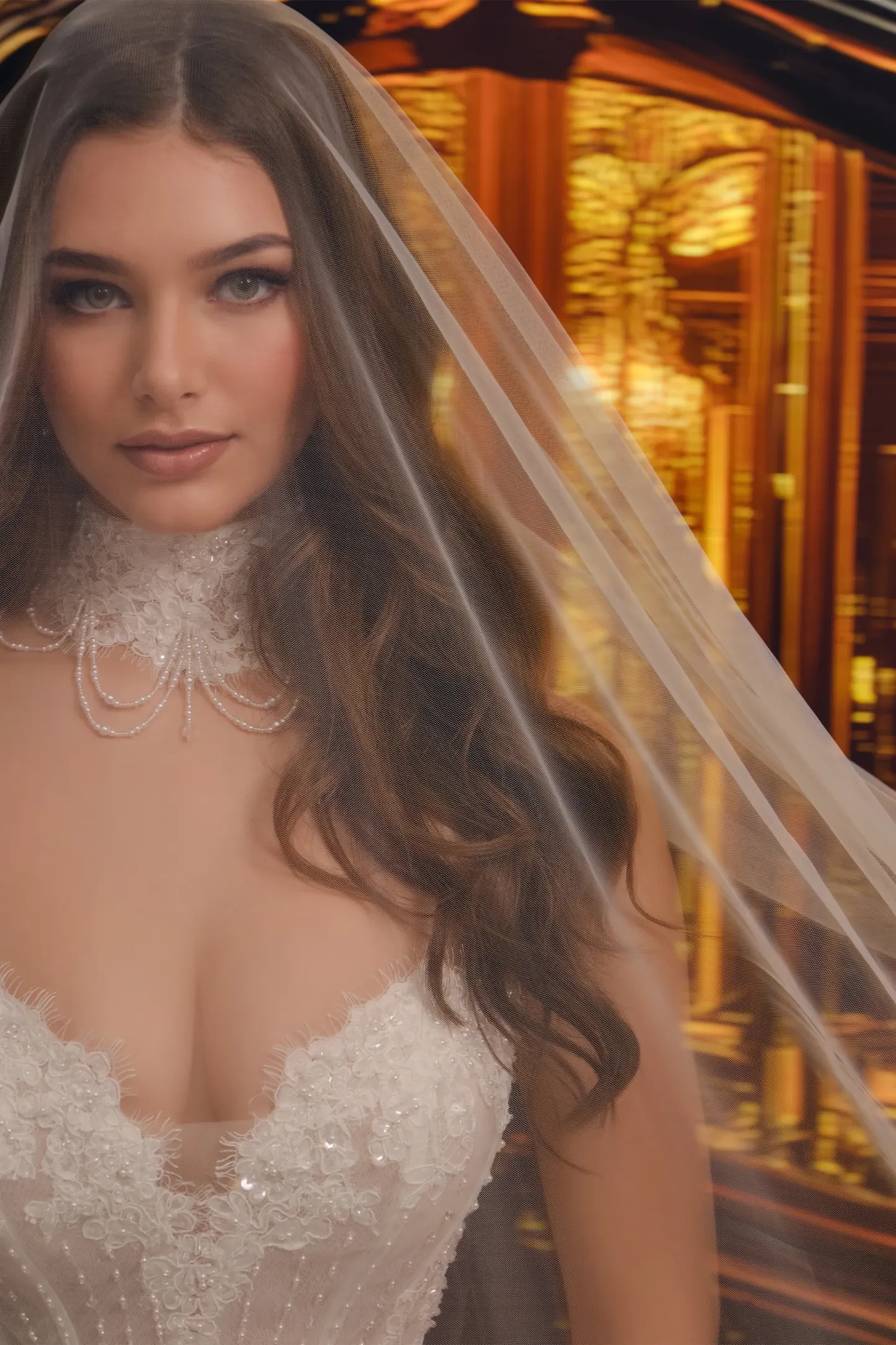 Mermaid Strapless Sweetheart Beading Sequin Wedding Dress #MT4016