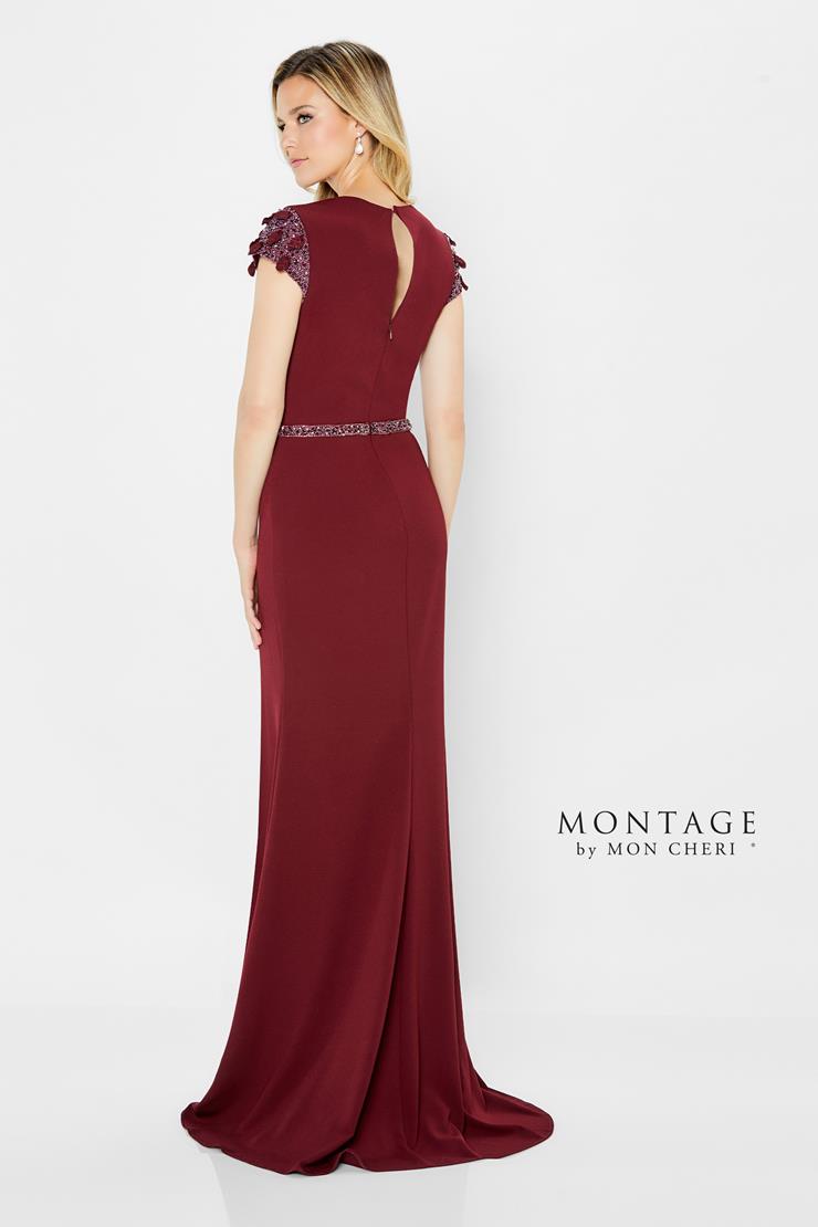 Stunning Fit and Flare V-Neck Stretch Crepe Mother Of The Bride Dress #122902
