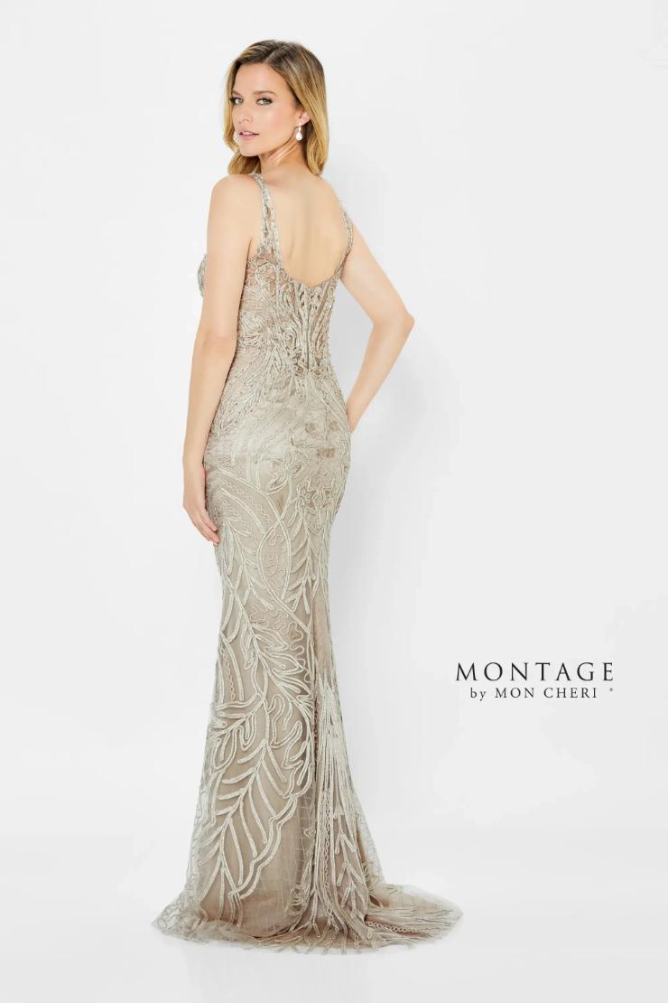 Sexy Fit and Flare V-Neck Embroidery Tulle Mother Of The Bride Dress #122904
