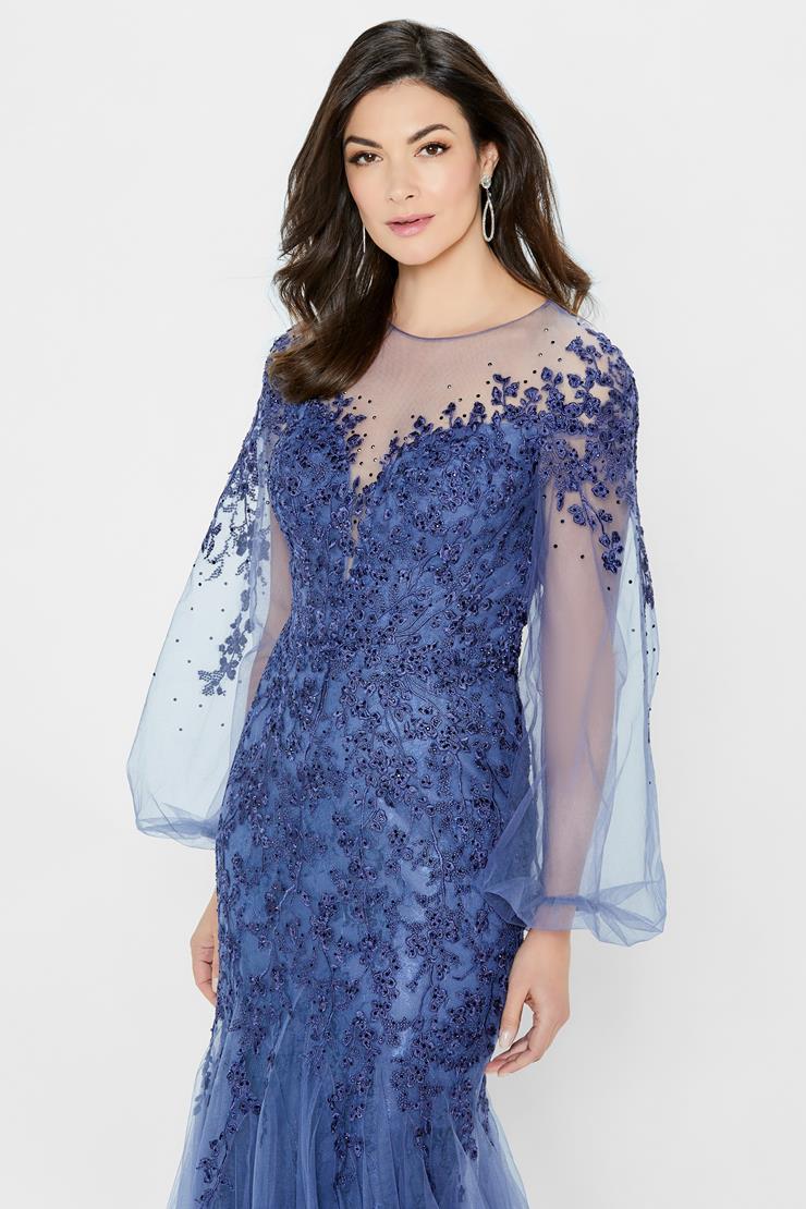 Modern Fit and Flare Jewel Embroidery Tulle Mother Of The Bride Dress #122908