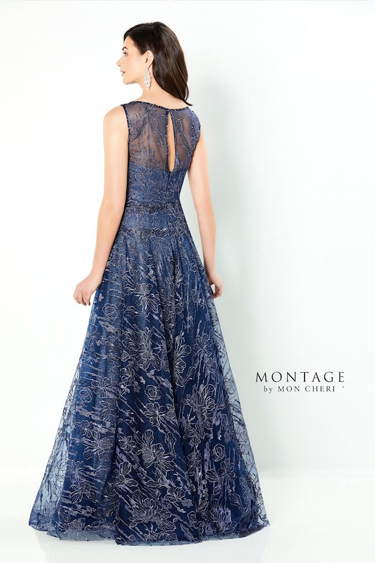 A-Line Sleeveless Embroidered Lace Sparkle Jersey Mother Of The Bride Dress #220935