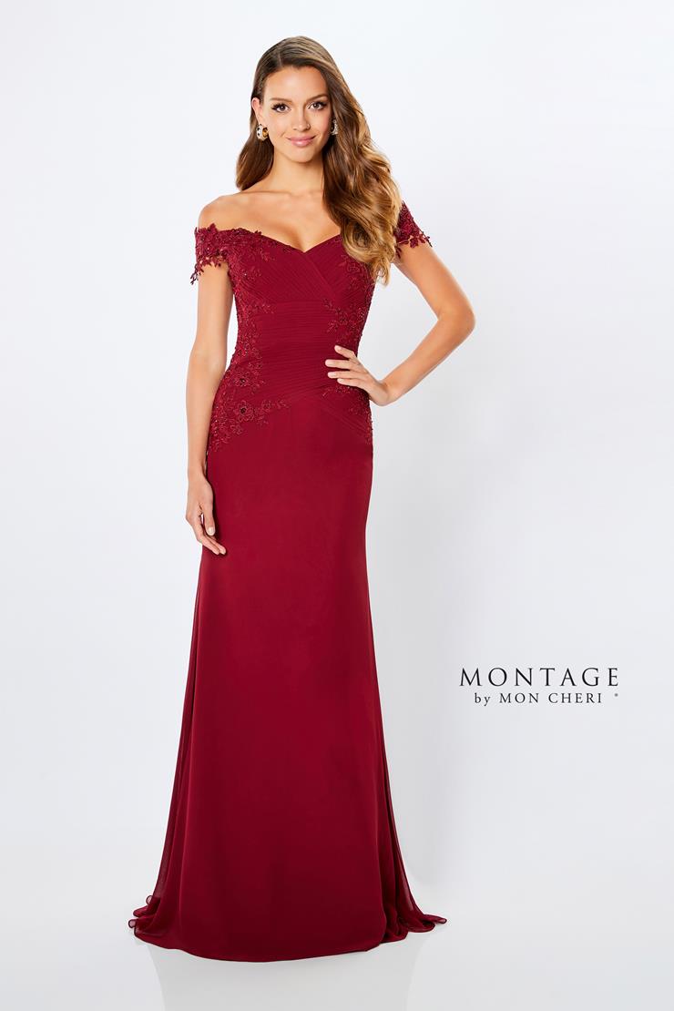 Fit and Flare V-Neck Chiffon Lace  Mother Of The Bride Dress #221964