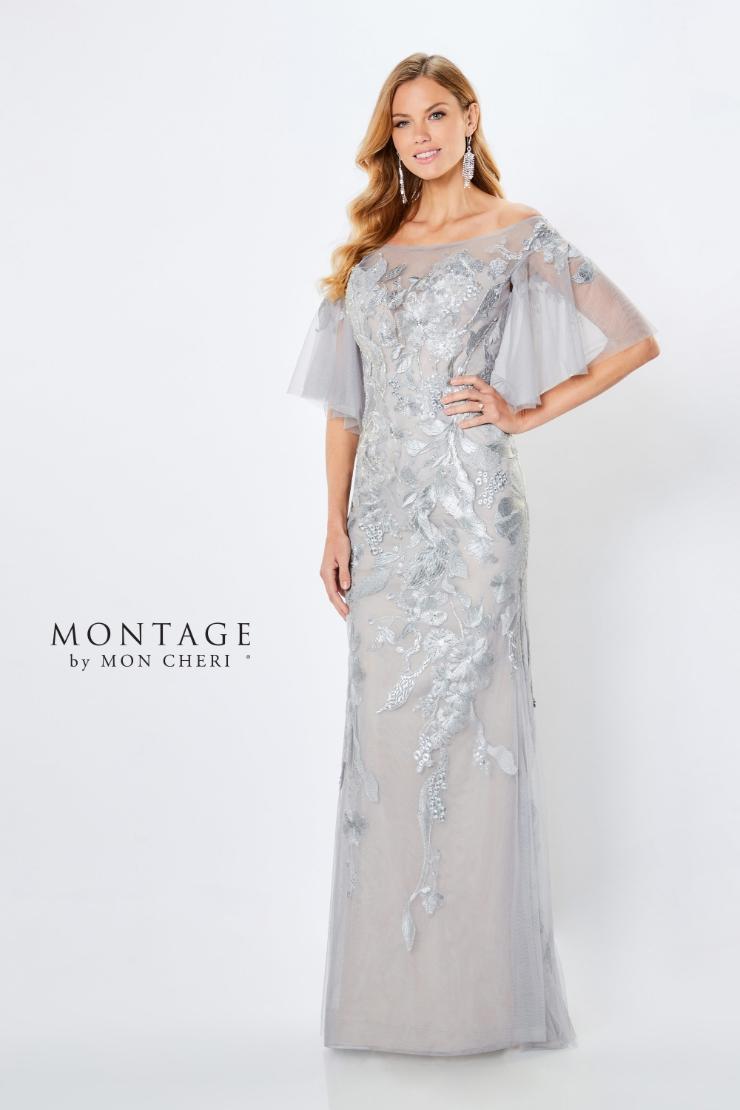 Fit And Flare Bateau Embroidered Lace Tulle Mother Of The Bride Dress #221968