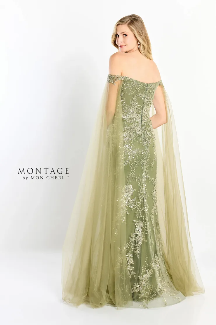 Breathtaking A-line V-Neck Beading Tulle Mother of the Bride Dress #M2204
