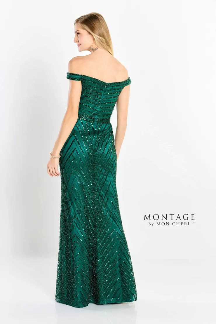 Glamorous Fit Sweetheart Sequin Tulle Mother of the Bride Dress #M2215