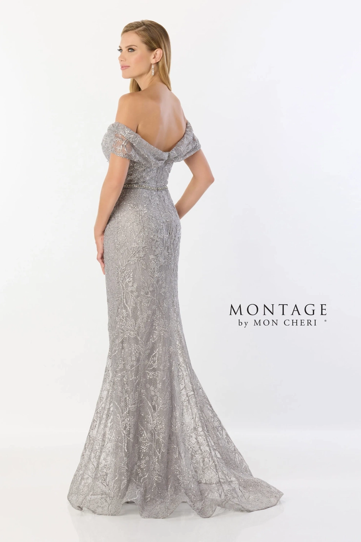 Sweetheart Off-the-Shoulder Embriodered Lace Mother of the Bride Dress #M2238