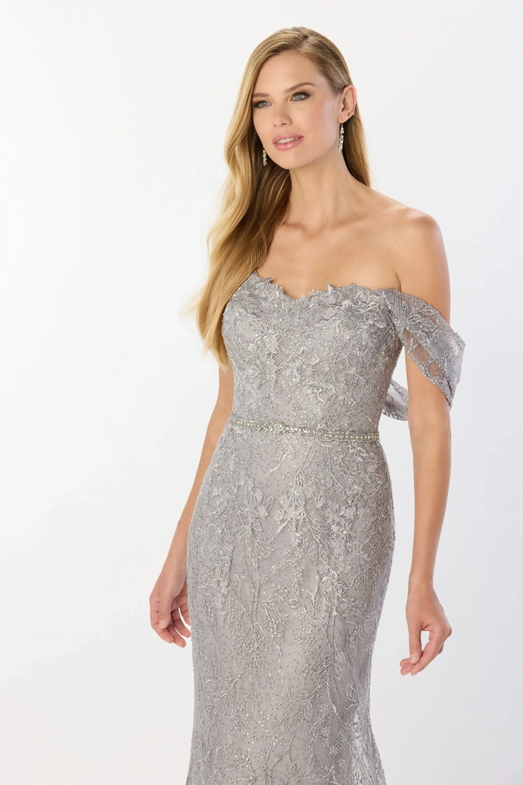 Sweetheart Off-the-Shoulder Embriodered Lace Mother of the Bride Dress #M2238