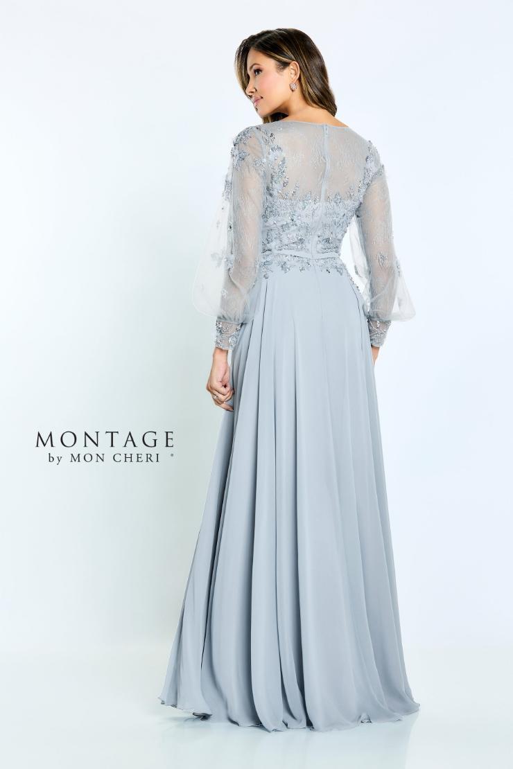 A-Line V-Neck Chiffon Long Sleeve Mother of the Bride Dress #M505