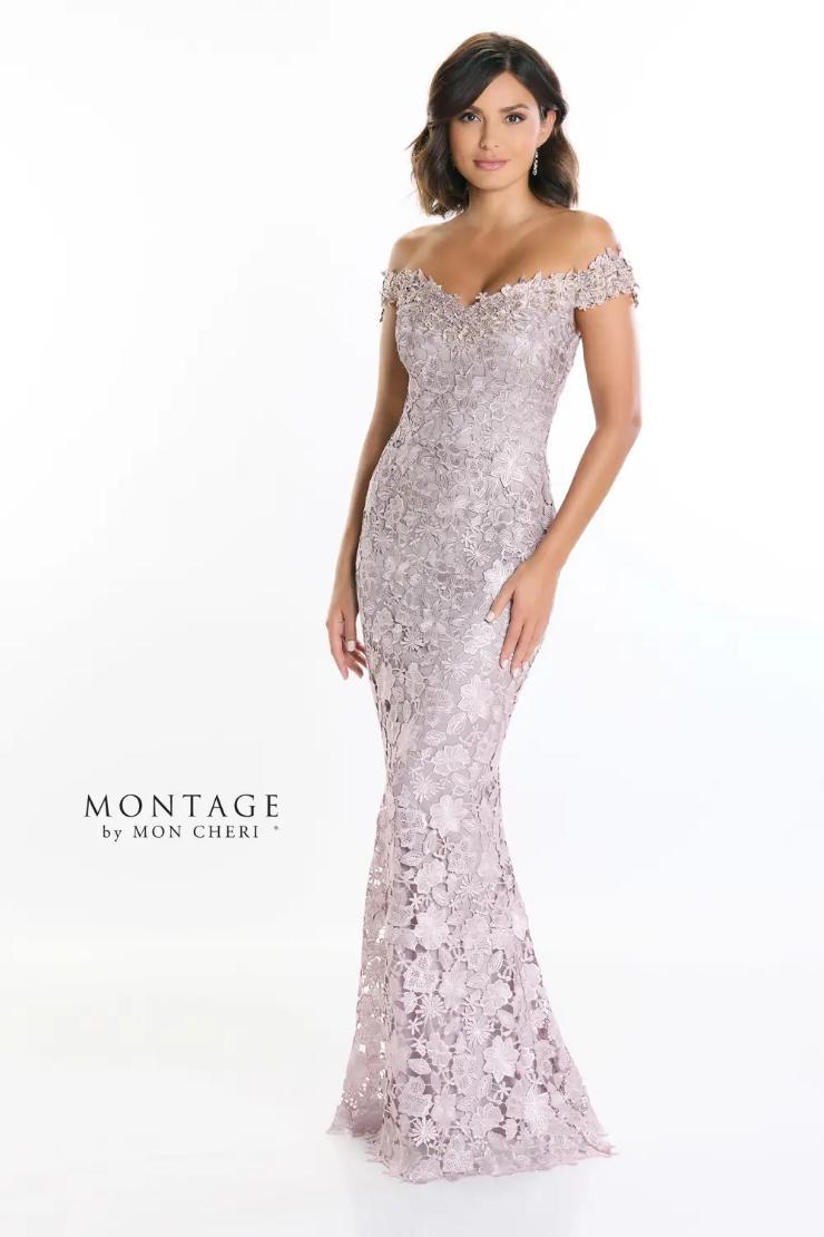 Trumpet Off-The-Shoulder Allover Ombre Venise Lace Mother Of The Bride Dress #M507