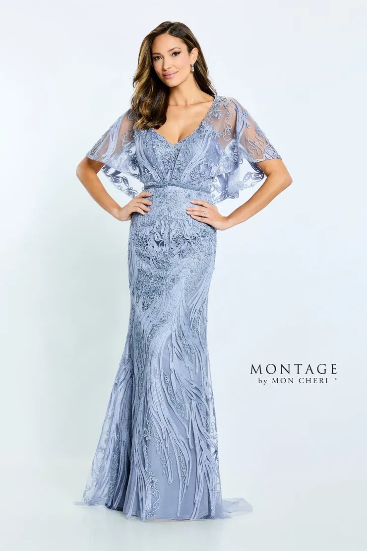 Elegant Sheath Sweetheart Ribbon Lace Mother Of The Bride Dress #M511