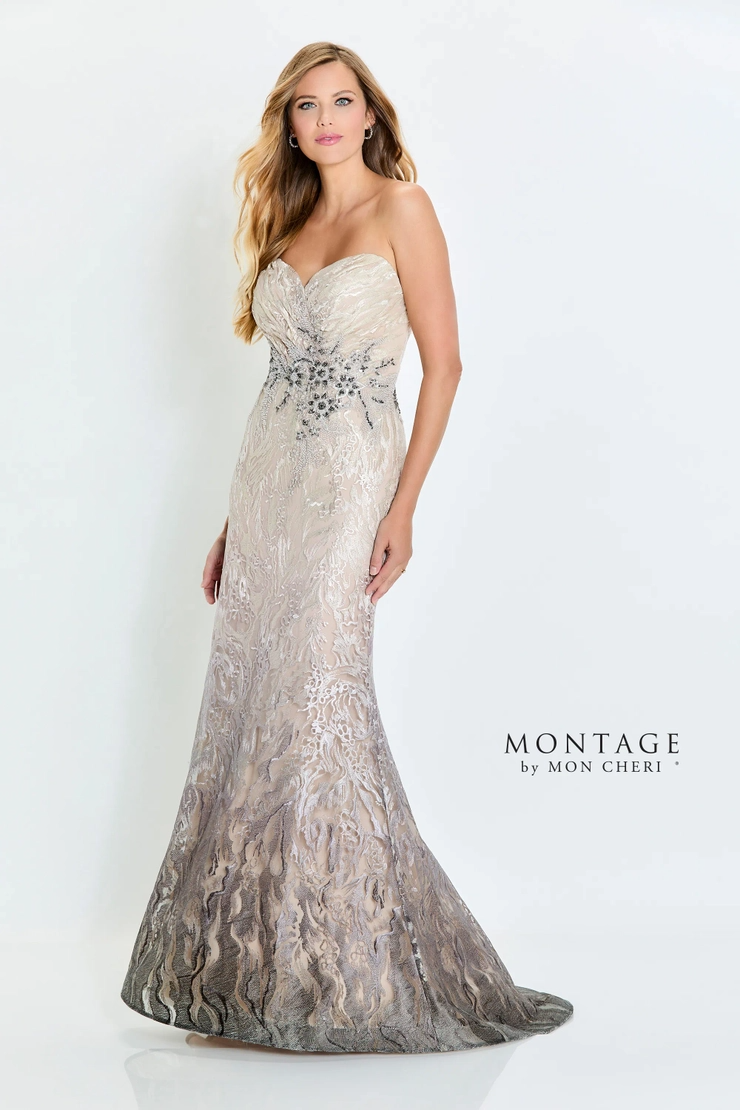 Dreamy A-line Sweetheart Embroidered Lace Mother of the Bride Dress #M523