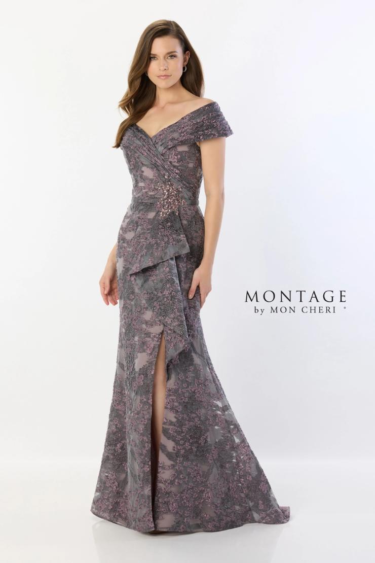 Elegant A-line Off-the-Shoulder Organza Mother of the Bride Dress #M524