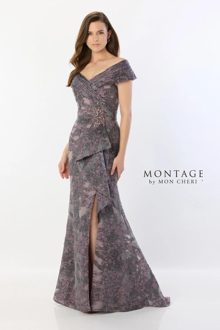 Elegant A-line Off-the-Shoulder Organza Mother of the Bride Dress #M524