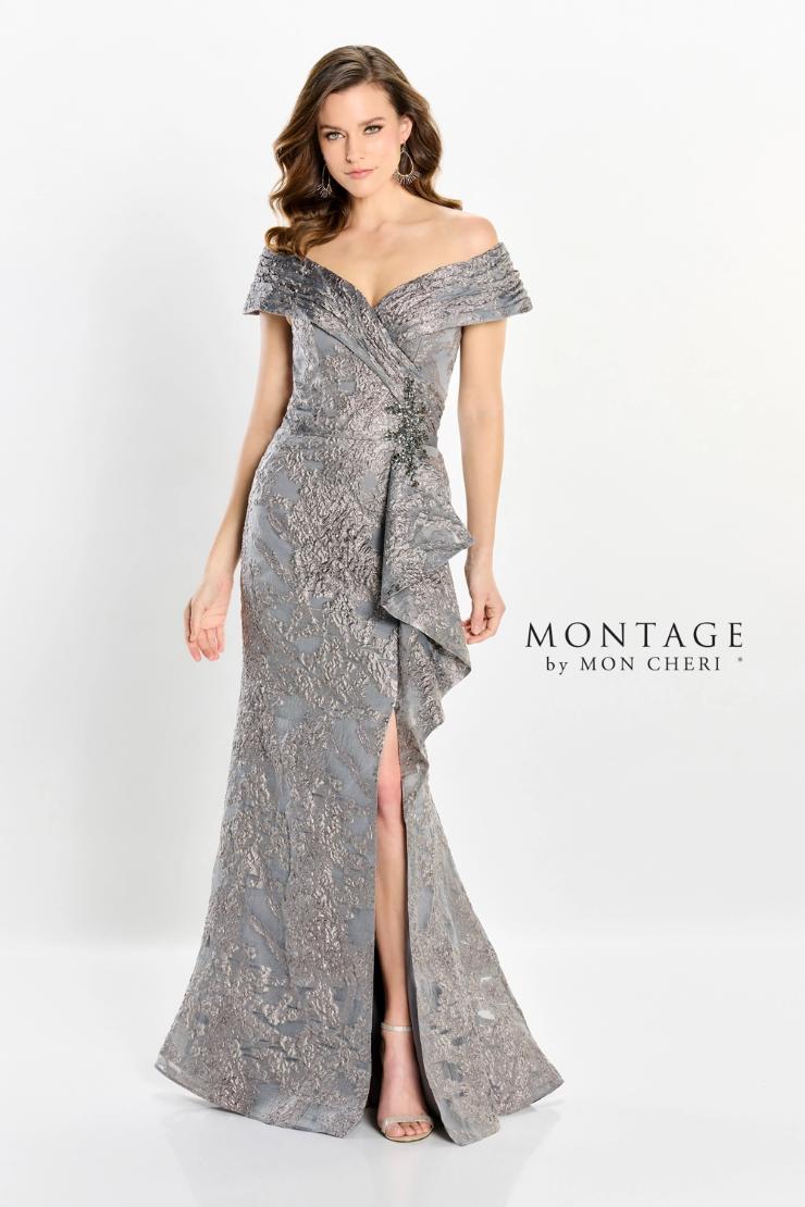 Elegant A-line Off-the-Shoulder Organza Mother of the Bride Dress #M524