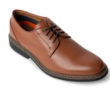 (Buy) Chestnut Plain Toe Oxford Shoe/ NCOP