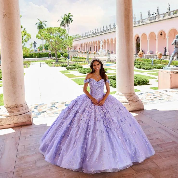 Ethereal Light-Up Quinceanera Dress With 3D Flowers #PR22036