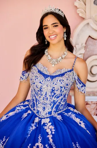 Dreamy Scoop Sweetheart Glitter Tulle Lace Appliques Quinceanera Dress #PR30153