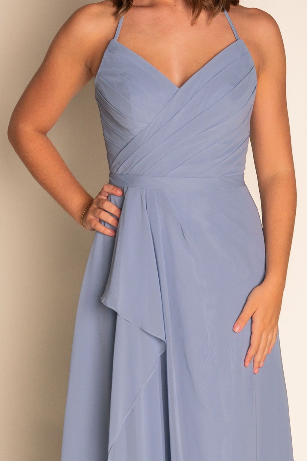 A-Line Convertible Chiffon Dress RJBM078
