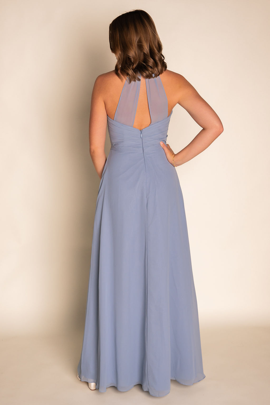 A-Line Convertible Chiffon Dress RJBM078