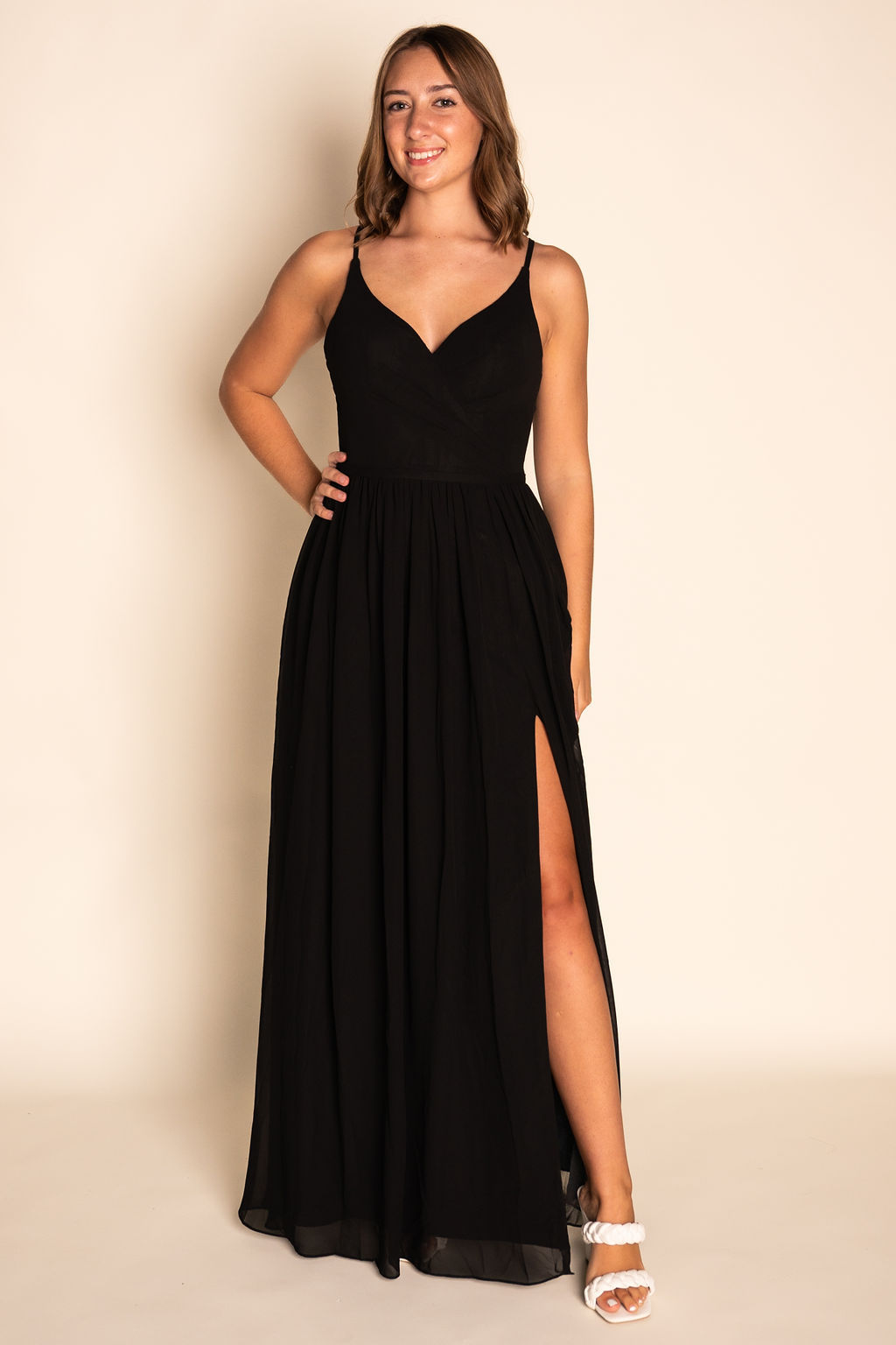 Flowy Chiffon Dress RJBM089