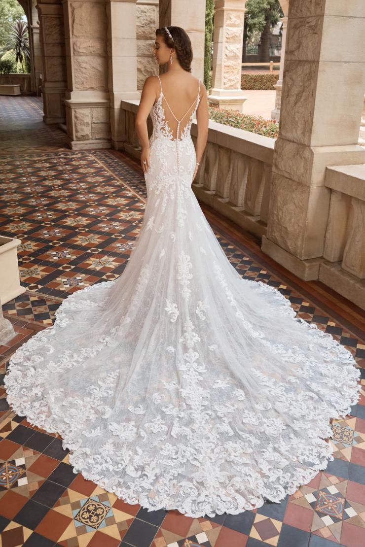 Sophisticated Wedding Dress With Hand-Sewn Lace #ST2217