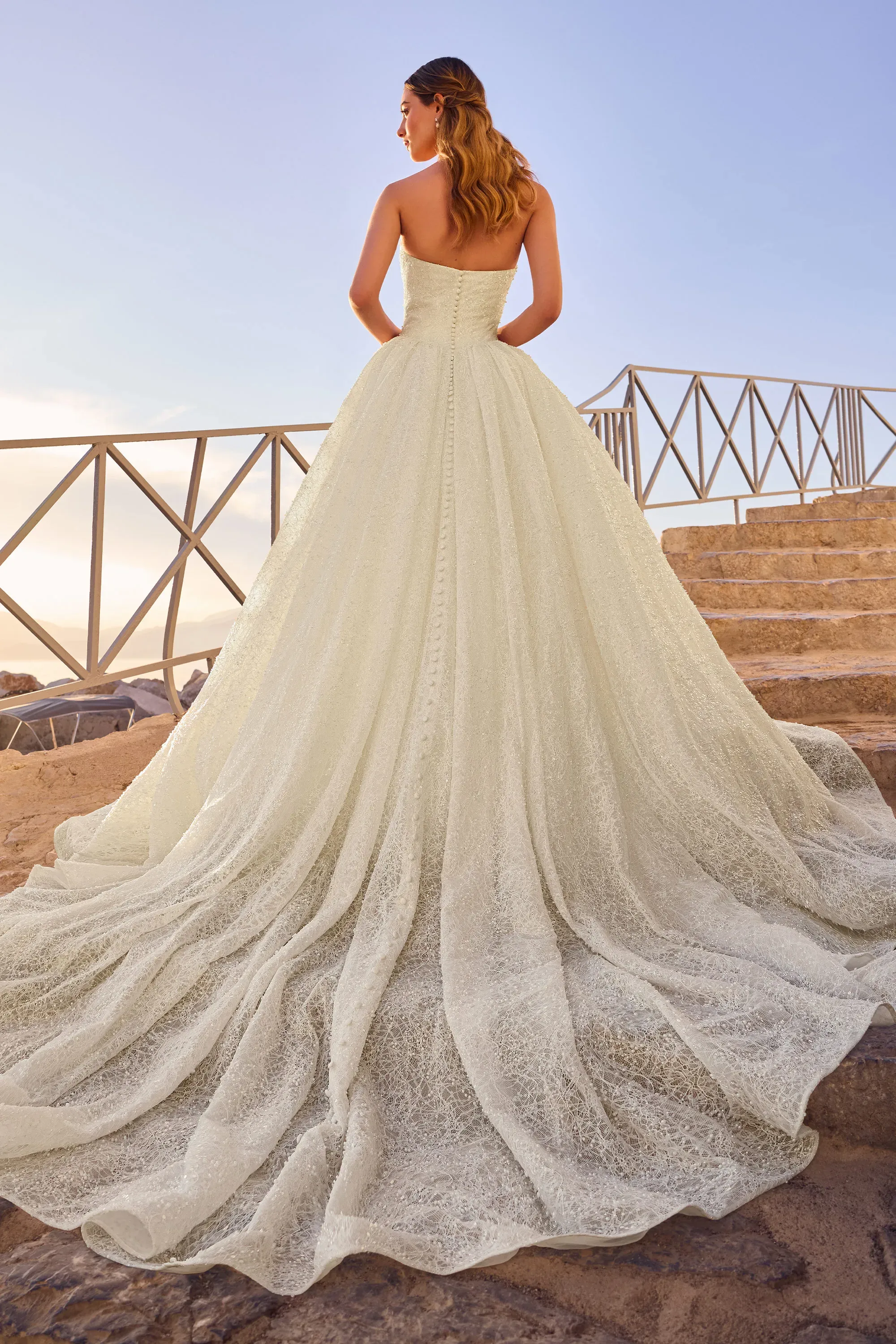 Sweetheart Beaded Bridal Gown with Strapless Neckline #Sophia Tolli ST655