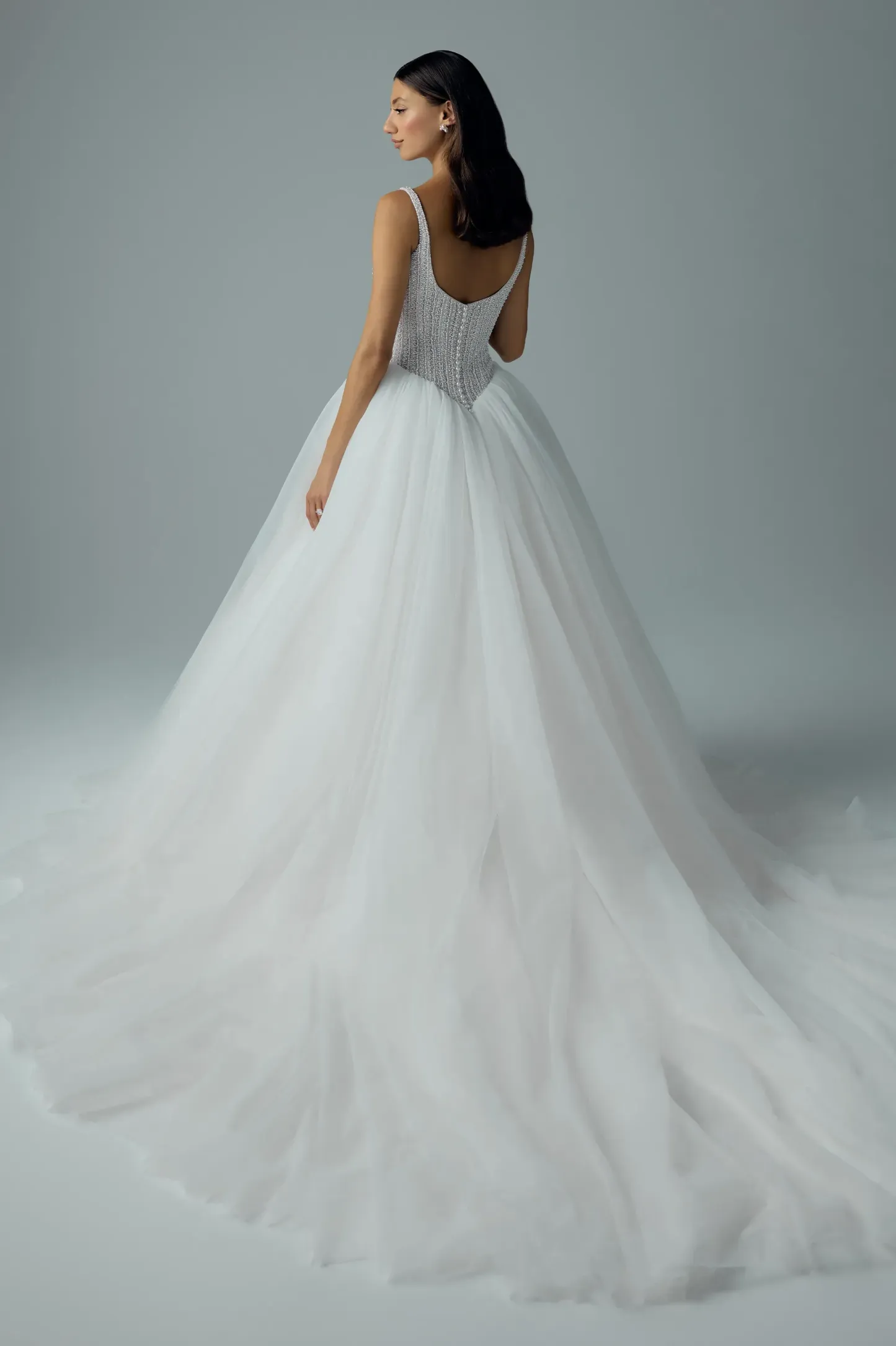 Tulle Ballgown Wedding Dress with Beaded Bodice #Sophia Tolli ST675