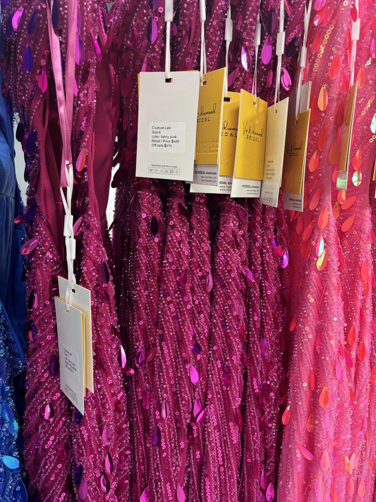couture lee #3730 #floor-length evening gown featuring a plunging V-neckline