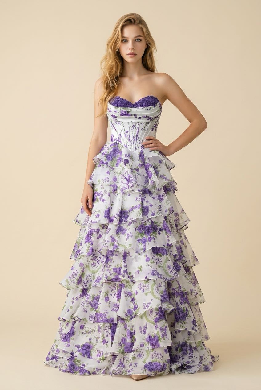 [Copy][Copy][Copy][Copy][Copy]couture lee #3741 #floor-length evening gown featuring a plunging V-neckline