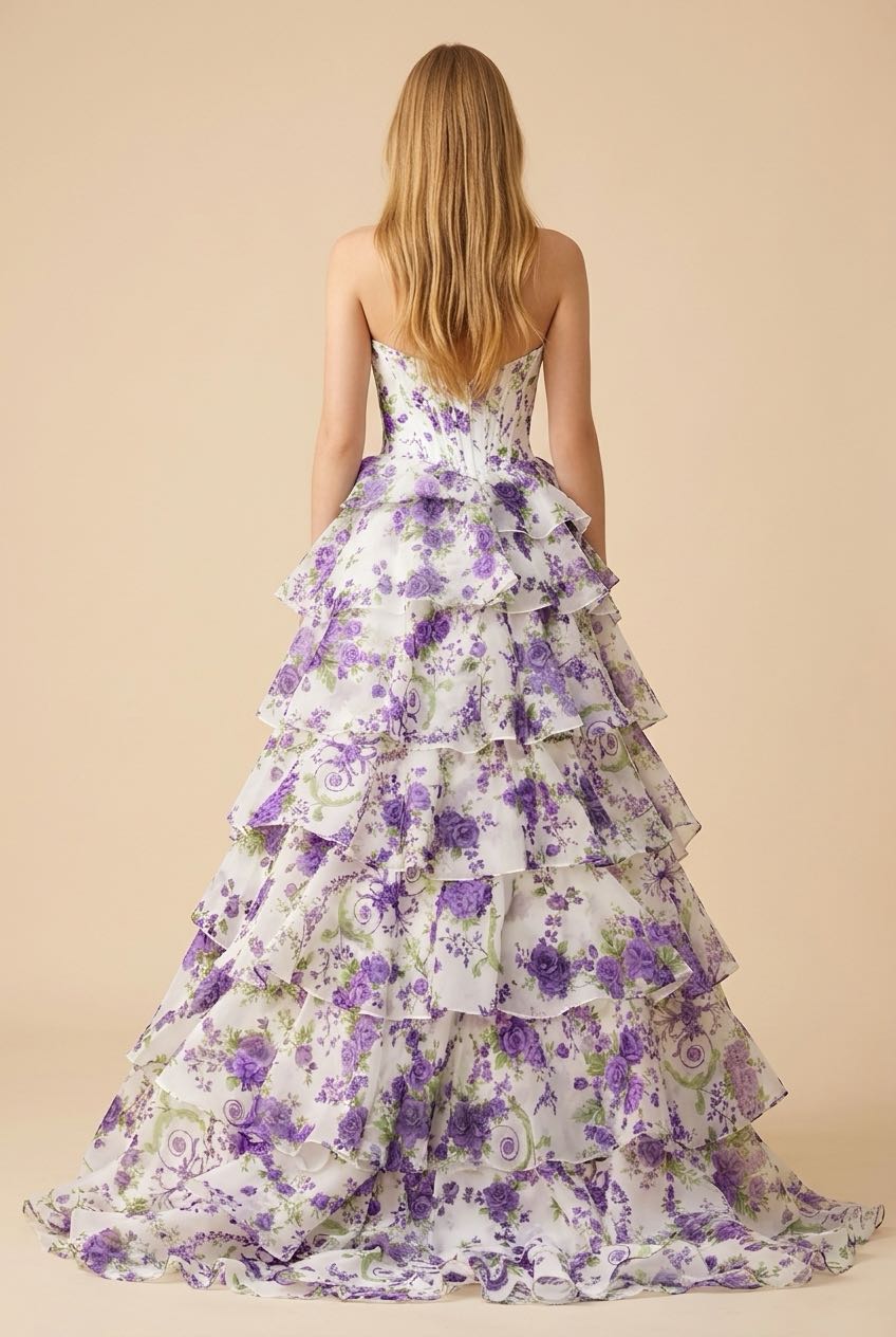 [Copy][Copy][Copy][Copy][Copy]couture lee #3741 #floor-length evening gown featuring a plunging V-neckline
