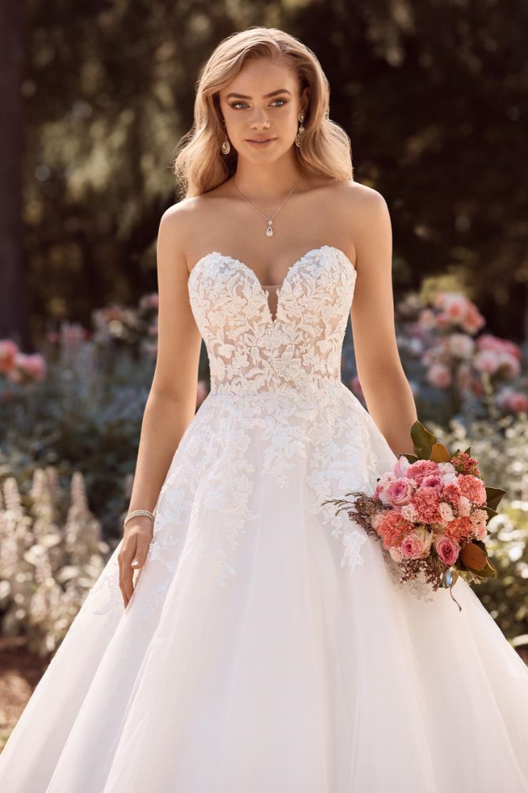 Stunning Sparkly A-Line Wedding Dress #Y22177