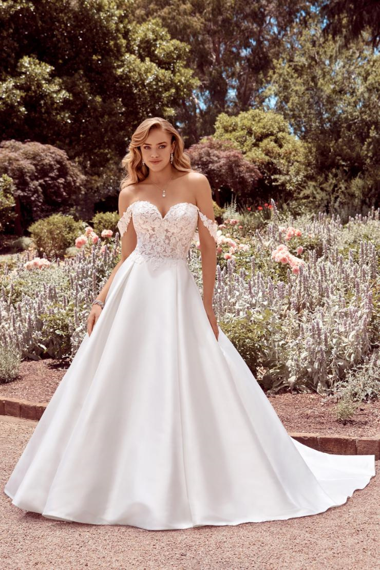 Classic Off The Shoulder Ballgown #Y22182