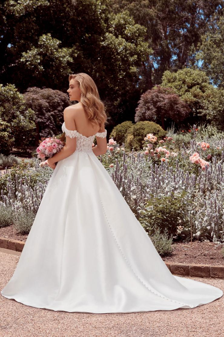 Classic Off The Shoulder Ballgown #Y22182