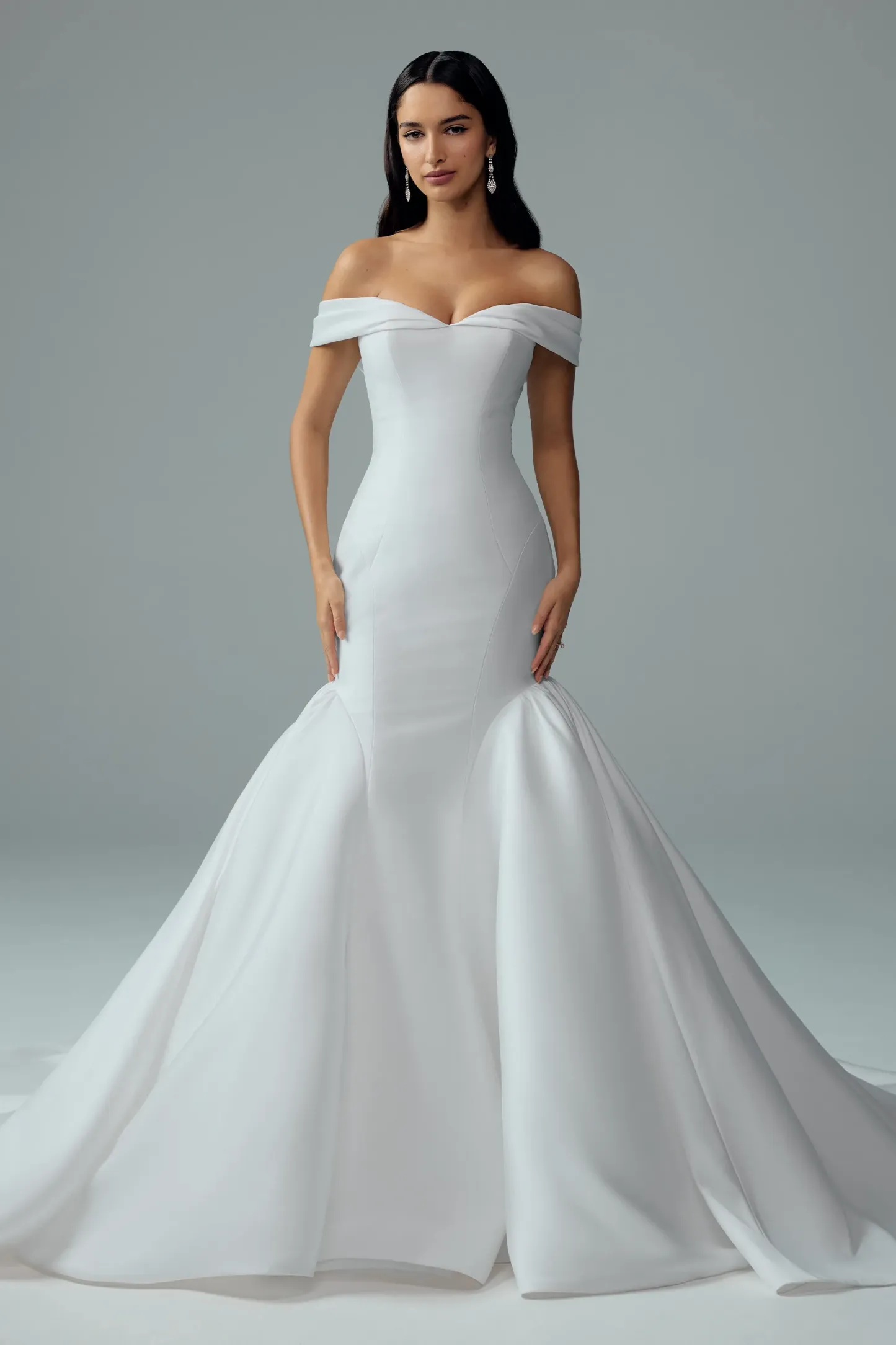 Sexy Mikado Mermaid Sweetheart Wedding Dress #Sophia Tolli Y3210