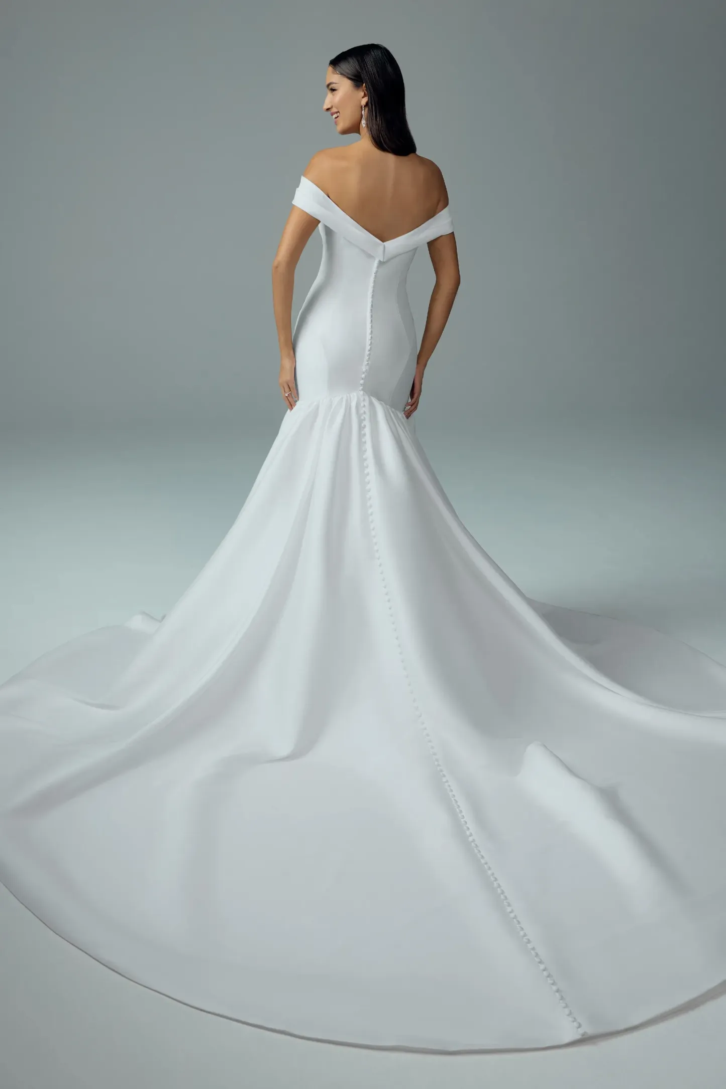 Sexy Mikado Mermaid Sweetheart Wedding Dress #Sophia Tolli Y3210