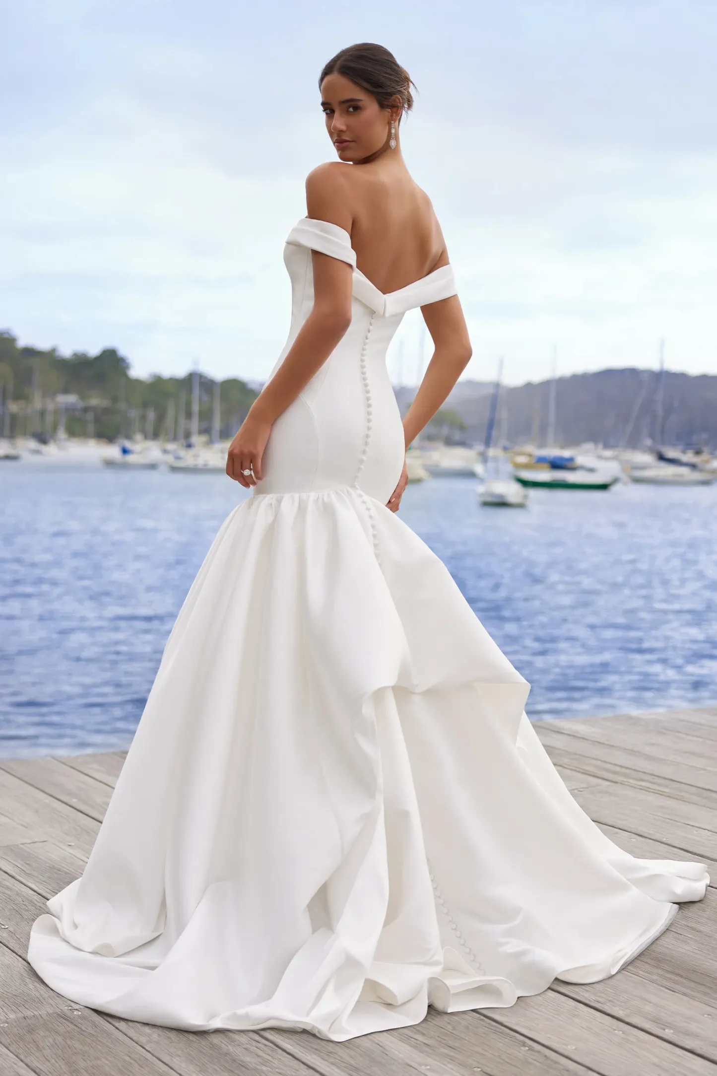 Sexy Mikado Mermaid Sweetheart Wedding Dress #Sophia Tolli Y3210