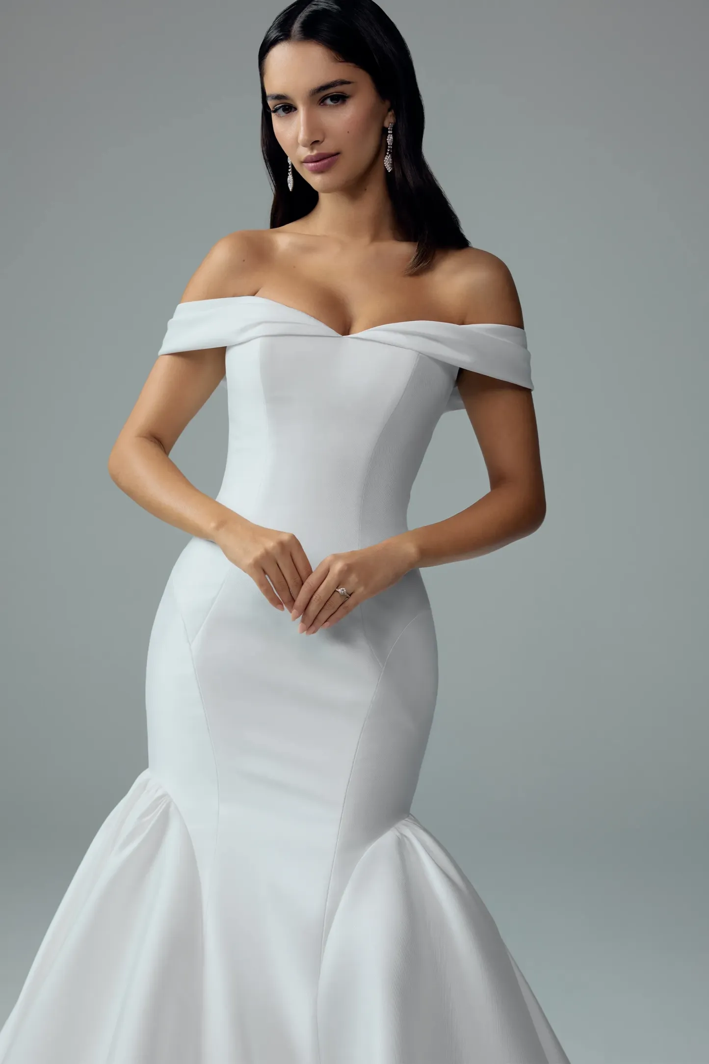 Sexy Mikado Mermaid Sweetheart Wedding Dress #Sophia Tolli Y3210