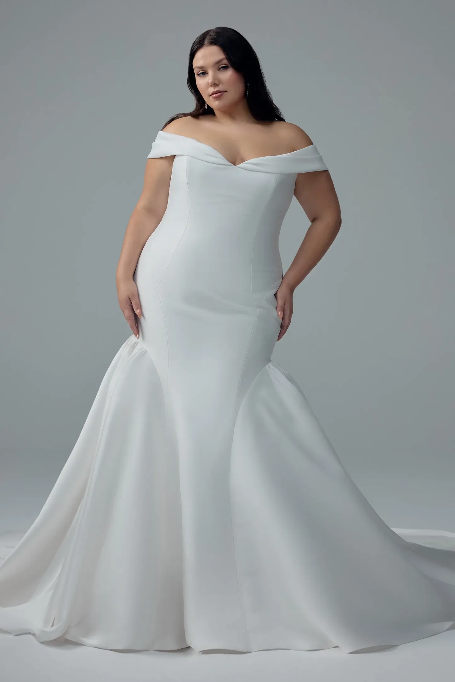 Sexy Mikado Mermaid Sweetheart Wedding Dress #Sophia Tolli Y3210