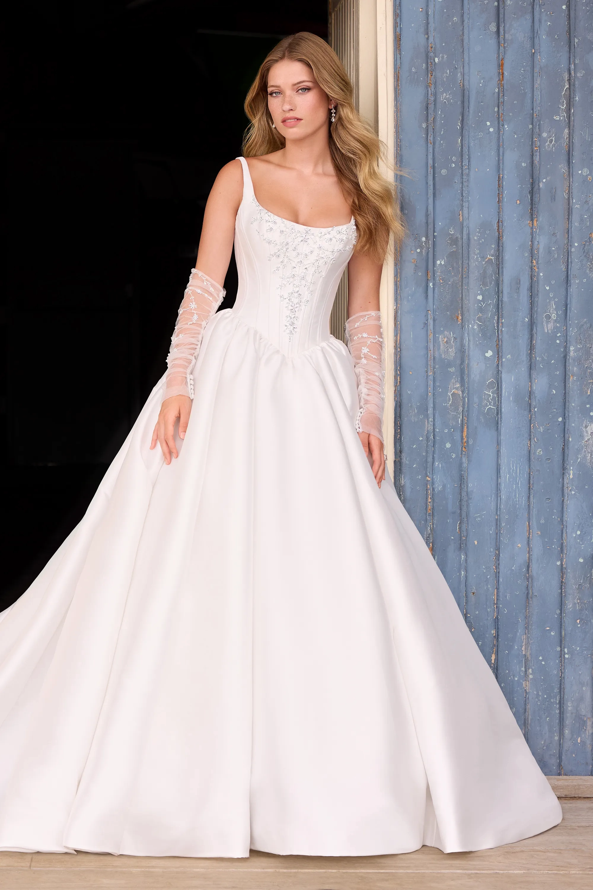 Princess Wedding Dress with Beaded Bodice #Sophia Tolli Y3213