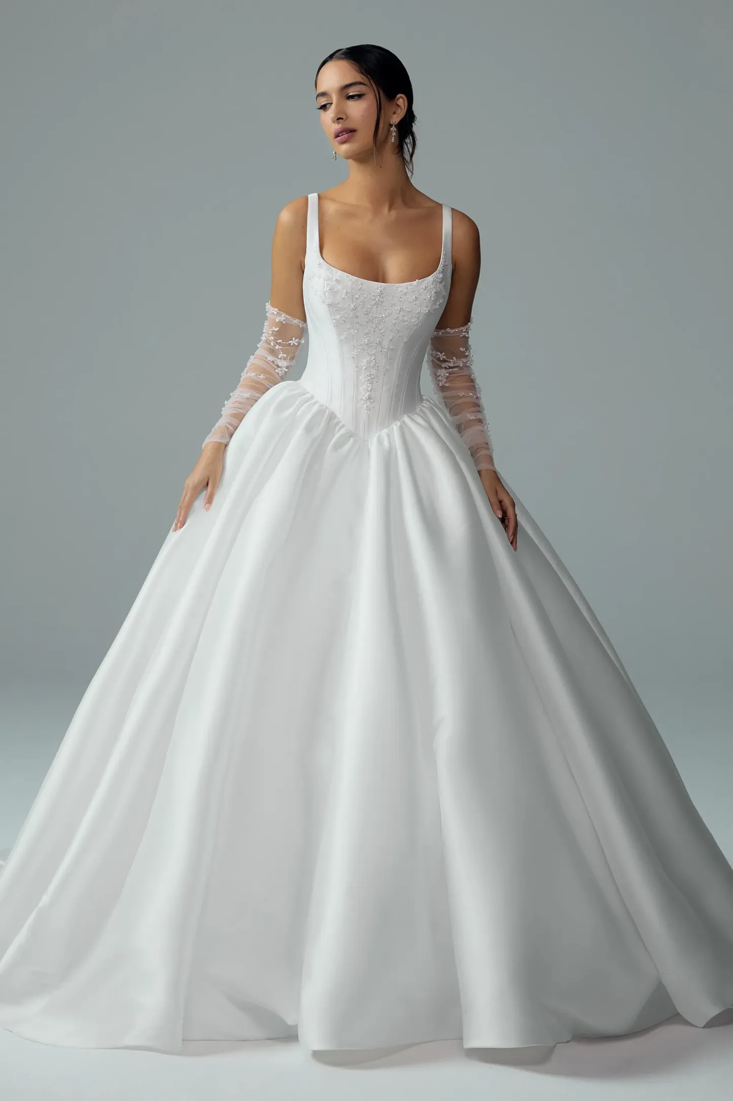 Princess Wedding Dress with Beaded Bodice #Sophia Tolli Y3213
