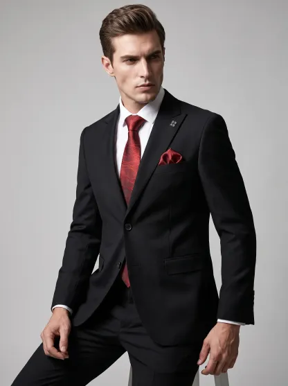 [Copy]Opulent Ivory & Gold Damask Tuxedo | Men's Slim Fit Contrast Peak Lapel Prom Dinner Jacket