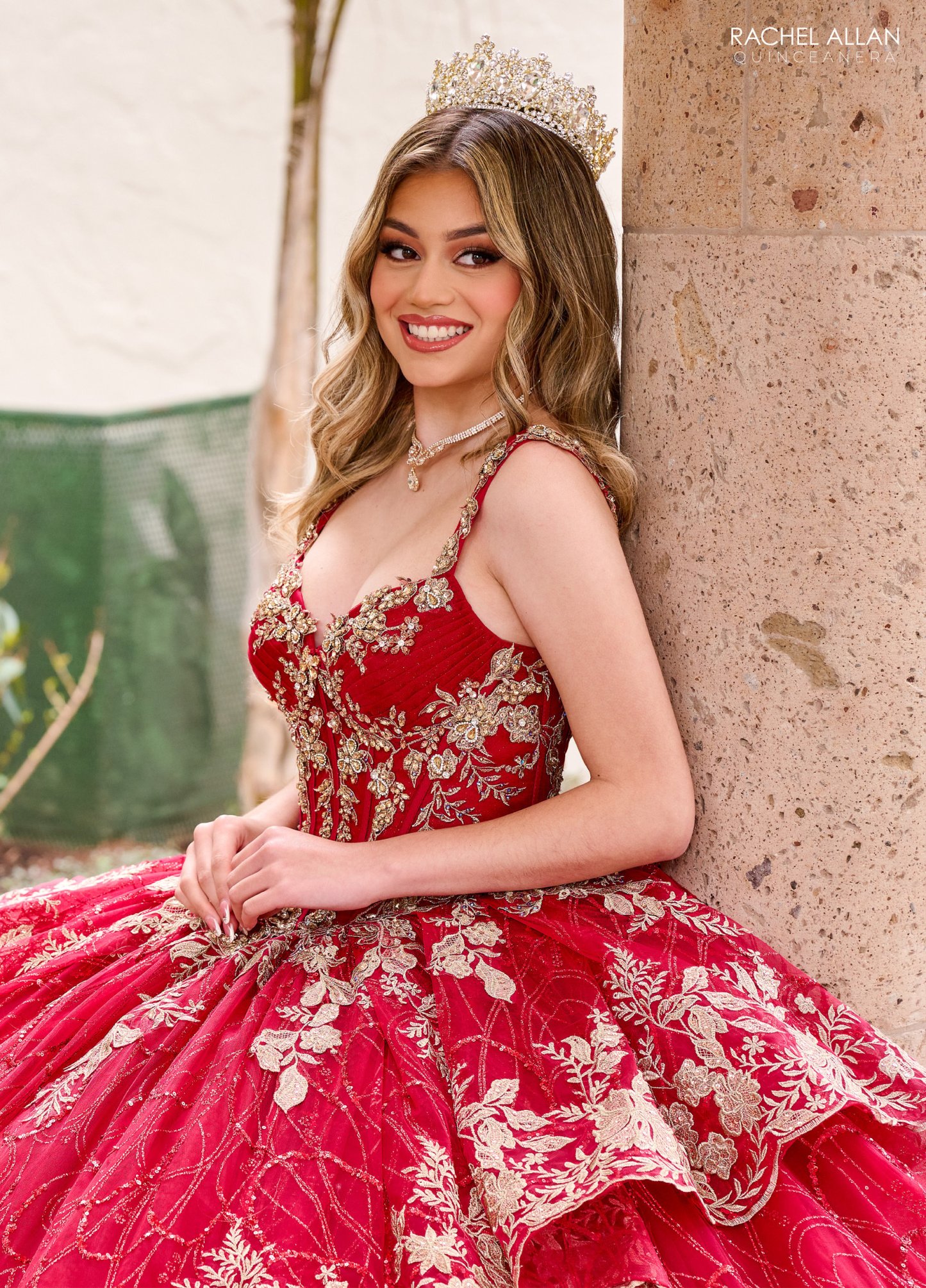 Unique Glitter Tulle Applique Beading Quinceanera Ball Gown #RQ3140