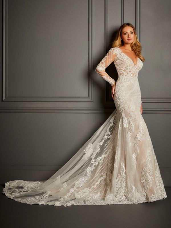 Christina Wu 15766 Long Sleeve Wedding Dress