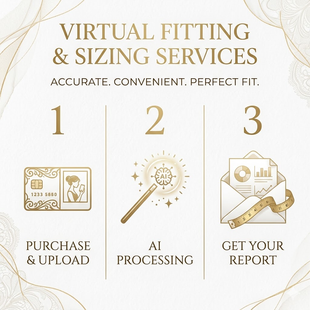 Virtual Fitting & Expert Sizing Consultation (AI Preview Included)