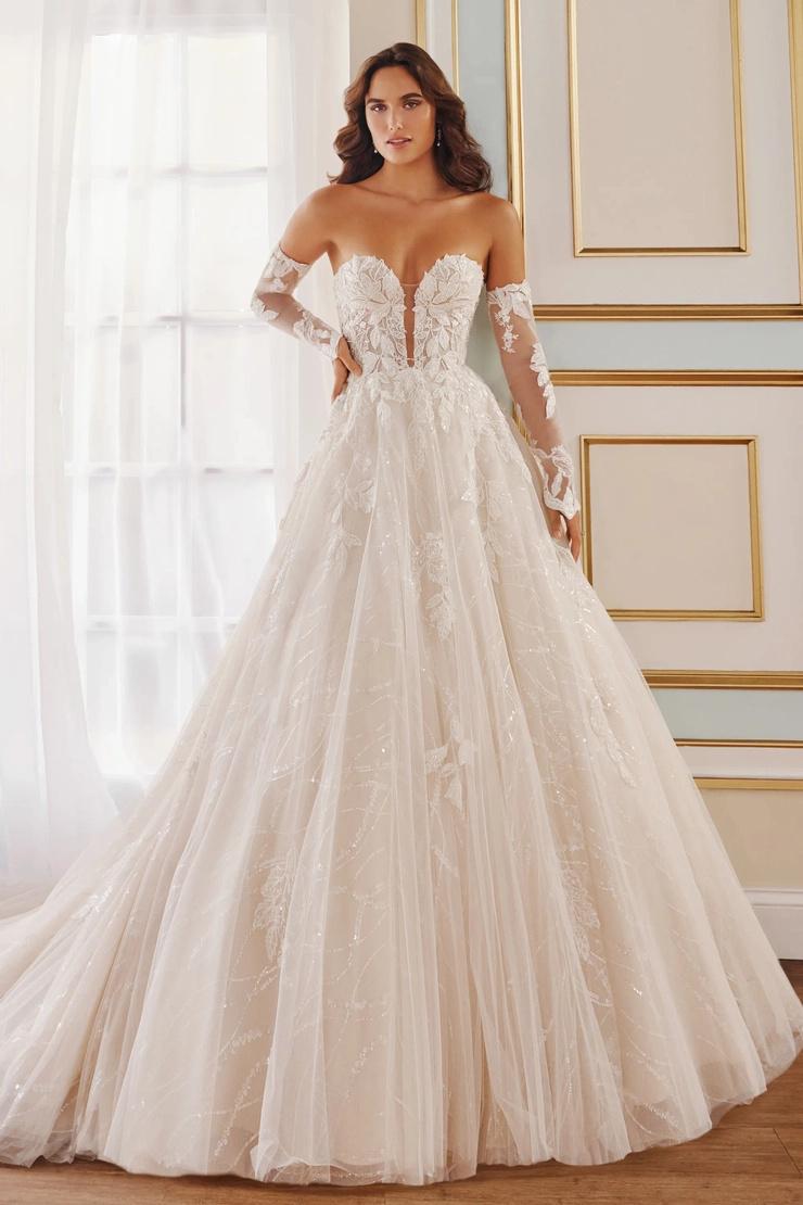 # MARTIN THORNBURG MT5110 Ball Gown Sweetheart Strapless Wedding Dress