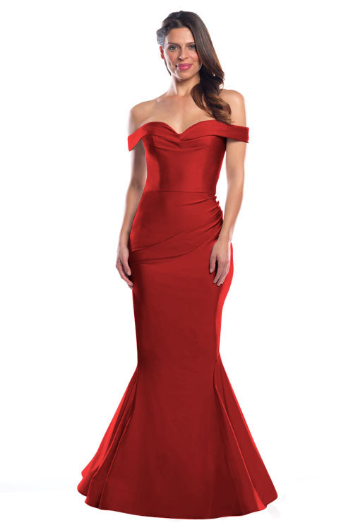 BARI JAY STYLE 2059 Mermaid Sweetheart Lux Stretch Bridesmaid Dress