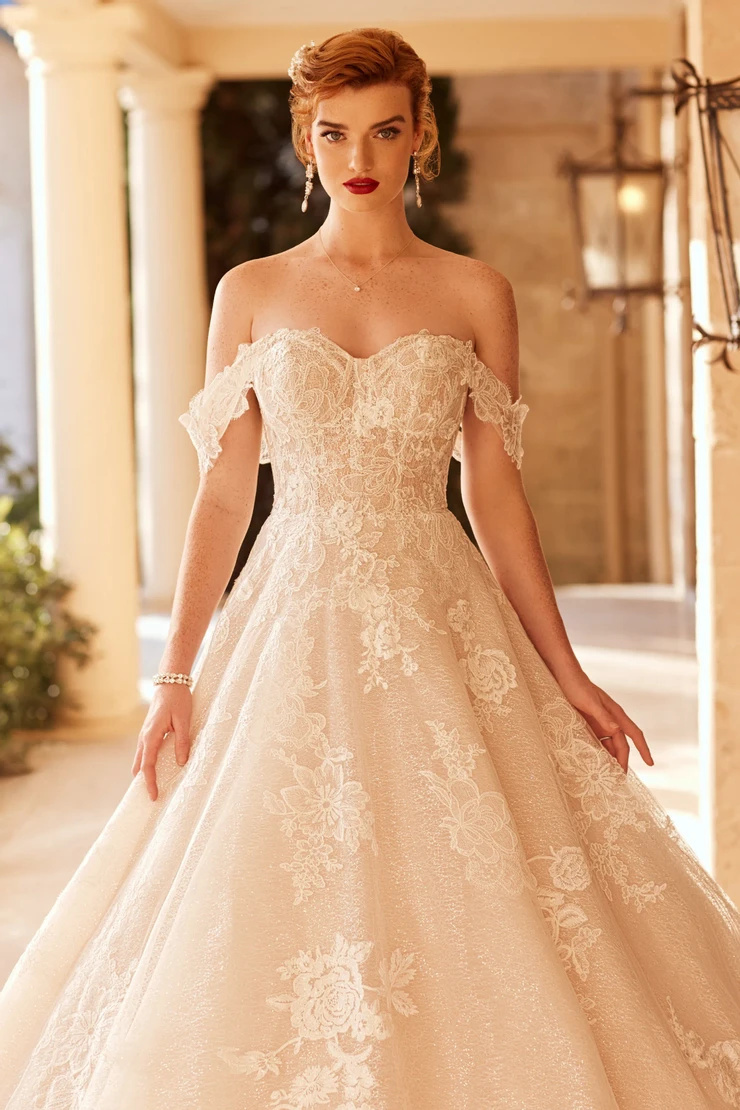 Ultra-Romantic Ball Gown Wedding Dress # ST612