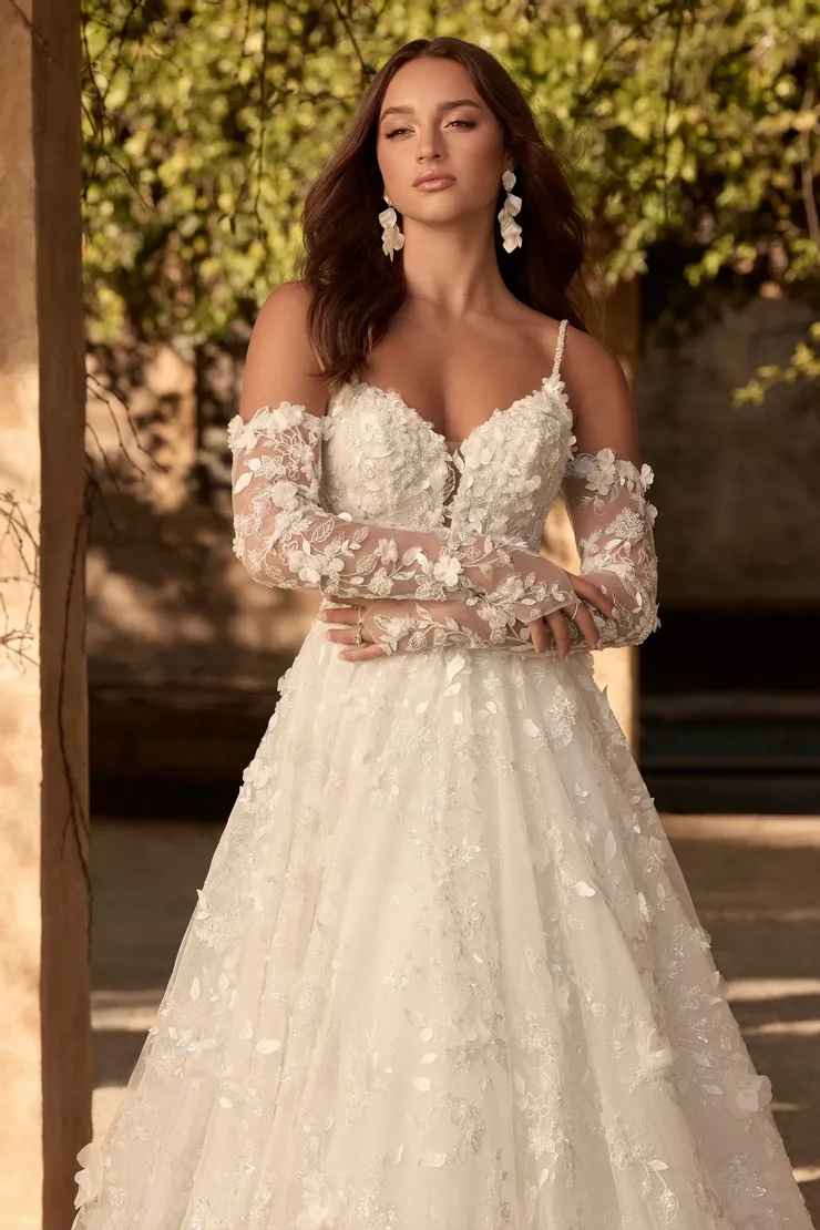 Boho Floral Sleeve Bridal Accessory # ST635SL